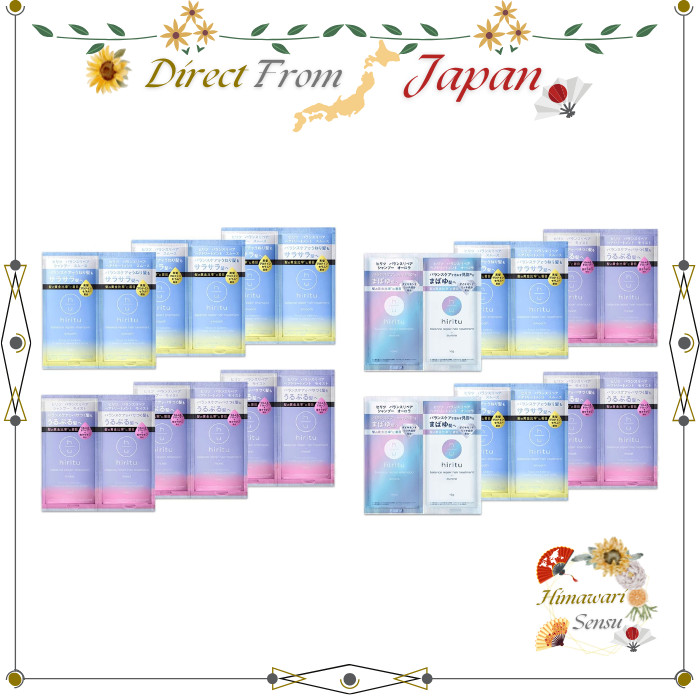 hiritu Balance Repair Shampoo E Tratamento 1 Dia Trial 6 Pacotes Conjunto De Cuidados Com Os Cabelos Para Viagem Direto Do Japão
