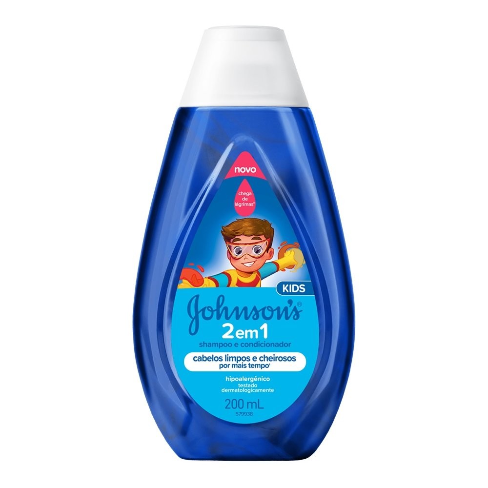 Shampoo Johnson's Kids 2 em 1 200ml em Oferta na Shopee