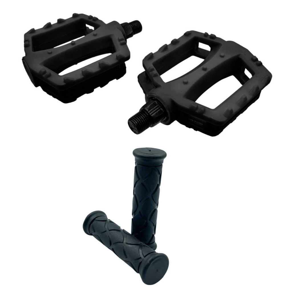 PEDAL PACO PLATAFORMA ROSCA FINA + MANOPLA ADVENTURE WESTER ARO 20