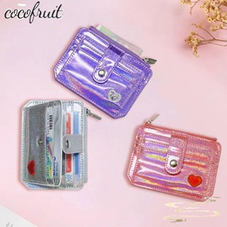 COCOFRUIT Carteira Slim Fofa Multi-Cartão Lantejoulas Fofas Cor Cristal em Oferta na Shopee