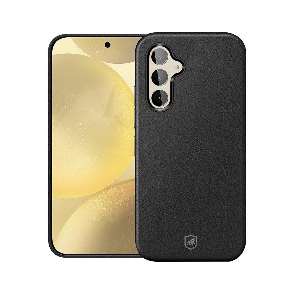 Capa Case Capinha para Samsung Glaxy S24 - Couro Dual Magsafe - Preta - Gshield em Oferta na Shopee