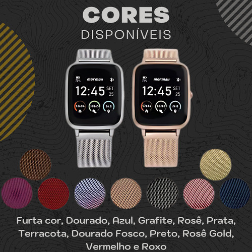 Mormaii Smartwatch Life Pulseira: Onde Comprar | BuscaProdutos