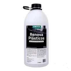 Renova Plasticos Limpa Revitalizador Borracha 3l Vintex