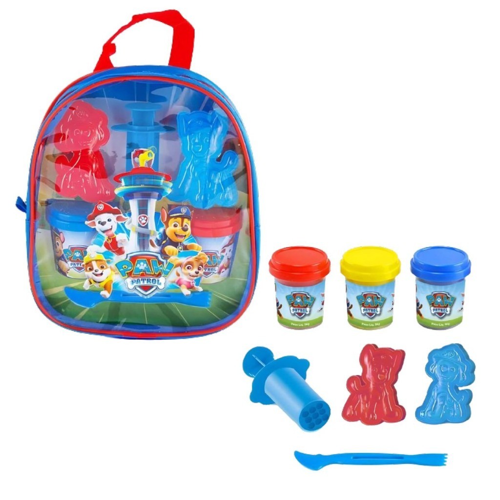 Mochila Patrulha Canina com Massinha de Modelar 3038 - Sunny em Oferta na Shopee