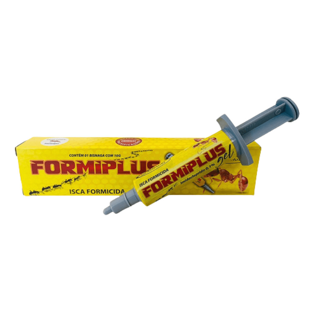 Formicida Mata Formiga em Gel Veneno Formiplus 10g Quimiagri em Oferta na Shopee