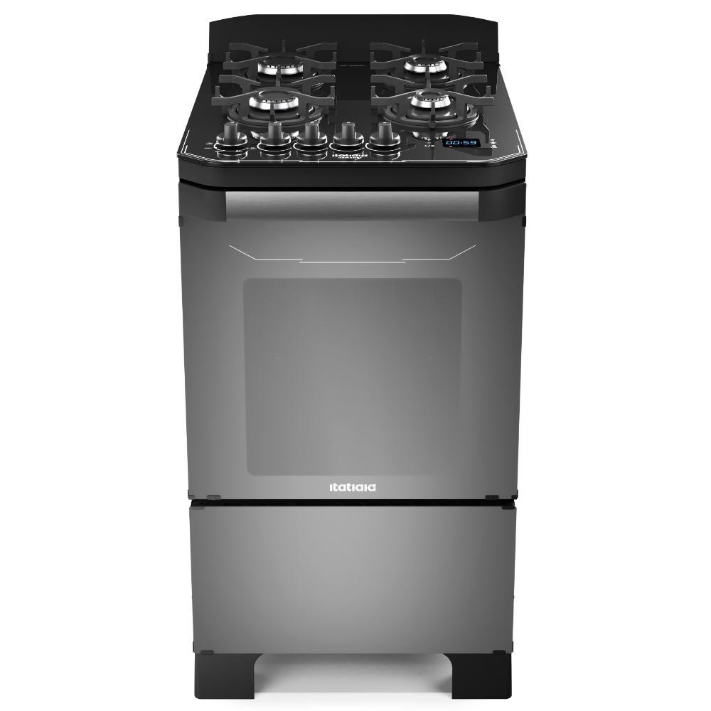 Fogão 4 Bocas Itatiaia Itamaster Digital Preto 127V/220V em Oferta na Shopee