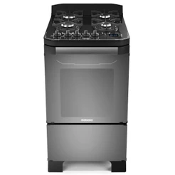Fogão 4 Bocas Itatiaia Itamaster Digital Preto 127V/220V