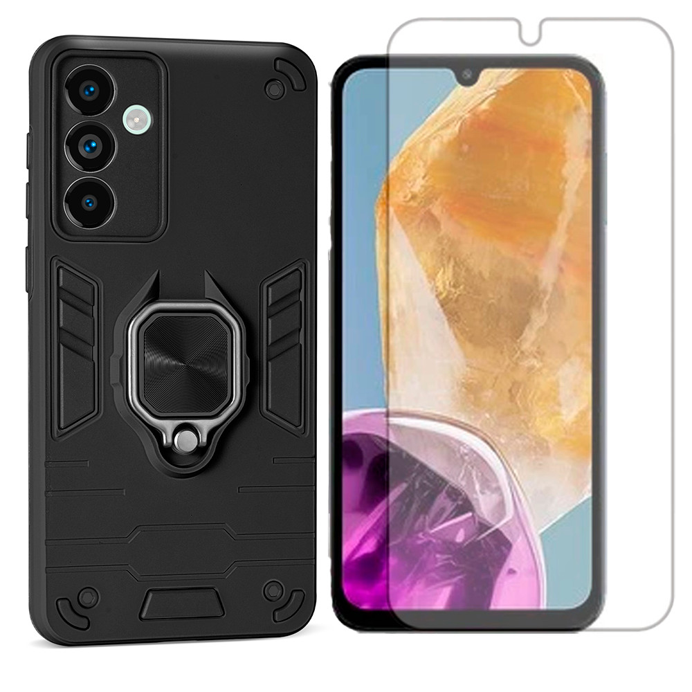 Capa Anel Para Samsung Galaxy M55 5G + Pelicula Hidrogel