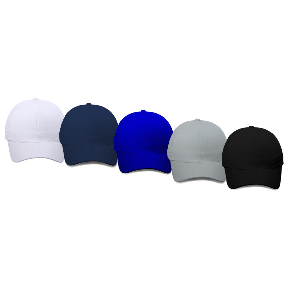 Kit 5 Bonés Liso Básico Esportivo Resina Aba Curva Snapback Regulável colorido C