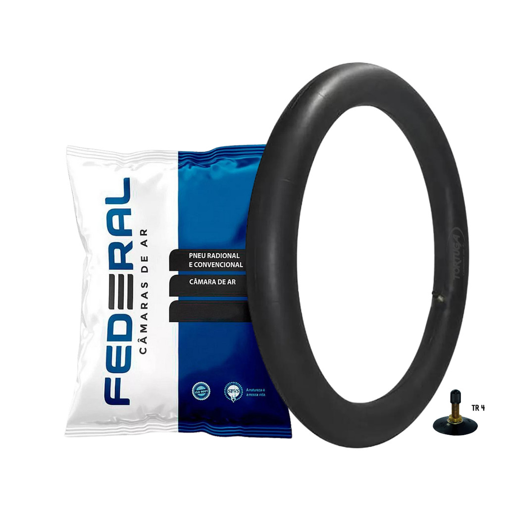Kit 10 Câmaras De Ar Federal Aro 21 Tr4 Tortuga Xre Falcon