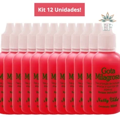 Kit Com 12 Unidades GOTA MILAGROSA Natty Vida