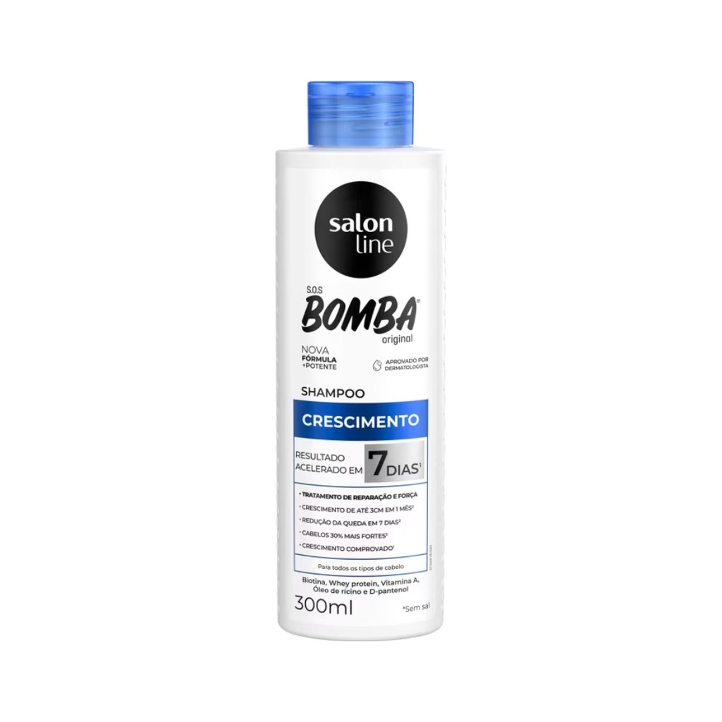 SALON LINE SHAMPOO SOS BOMBA VIT 300ML