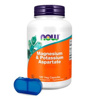 Aspartato Magnésio e Potássio Now 120Cap + Porta Cápsulas em Oferta na Shopee