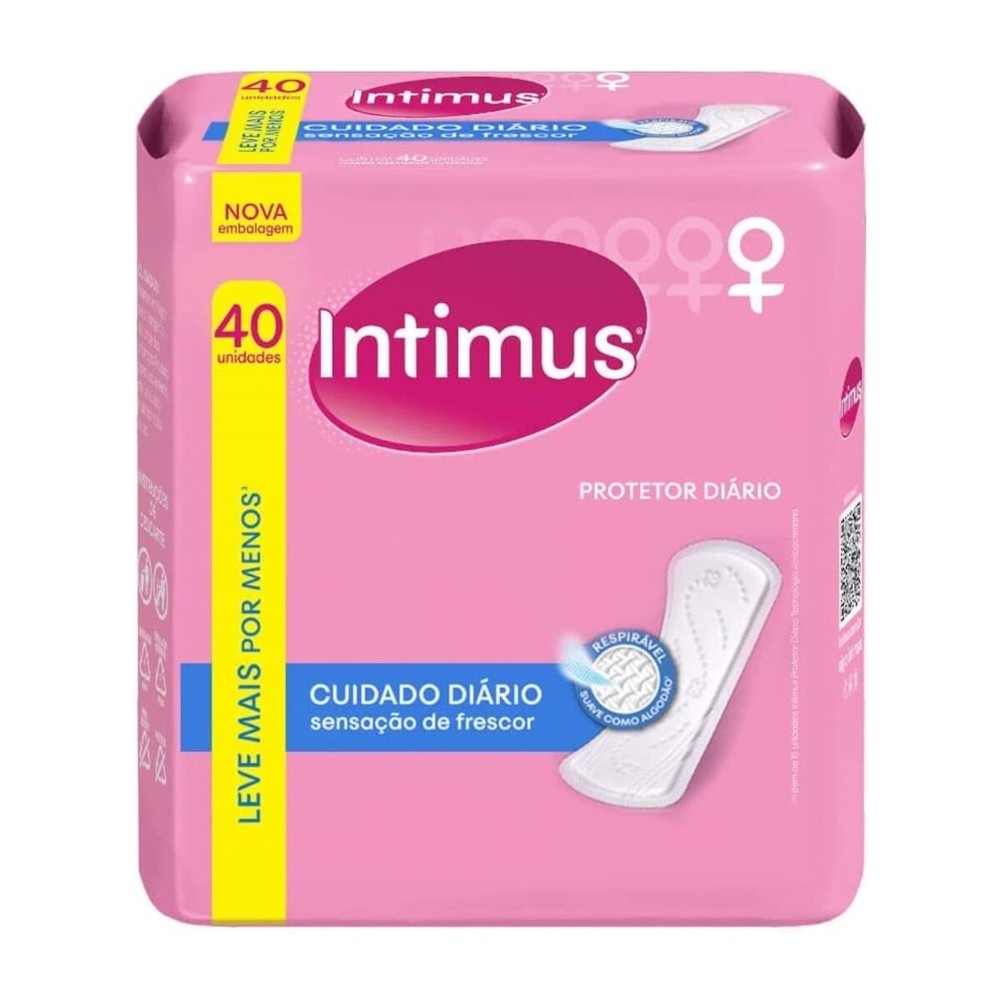Protetor Diario Intimus Days Sem Perfume Leve 40 Pague 30 em Oferta na Shopee