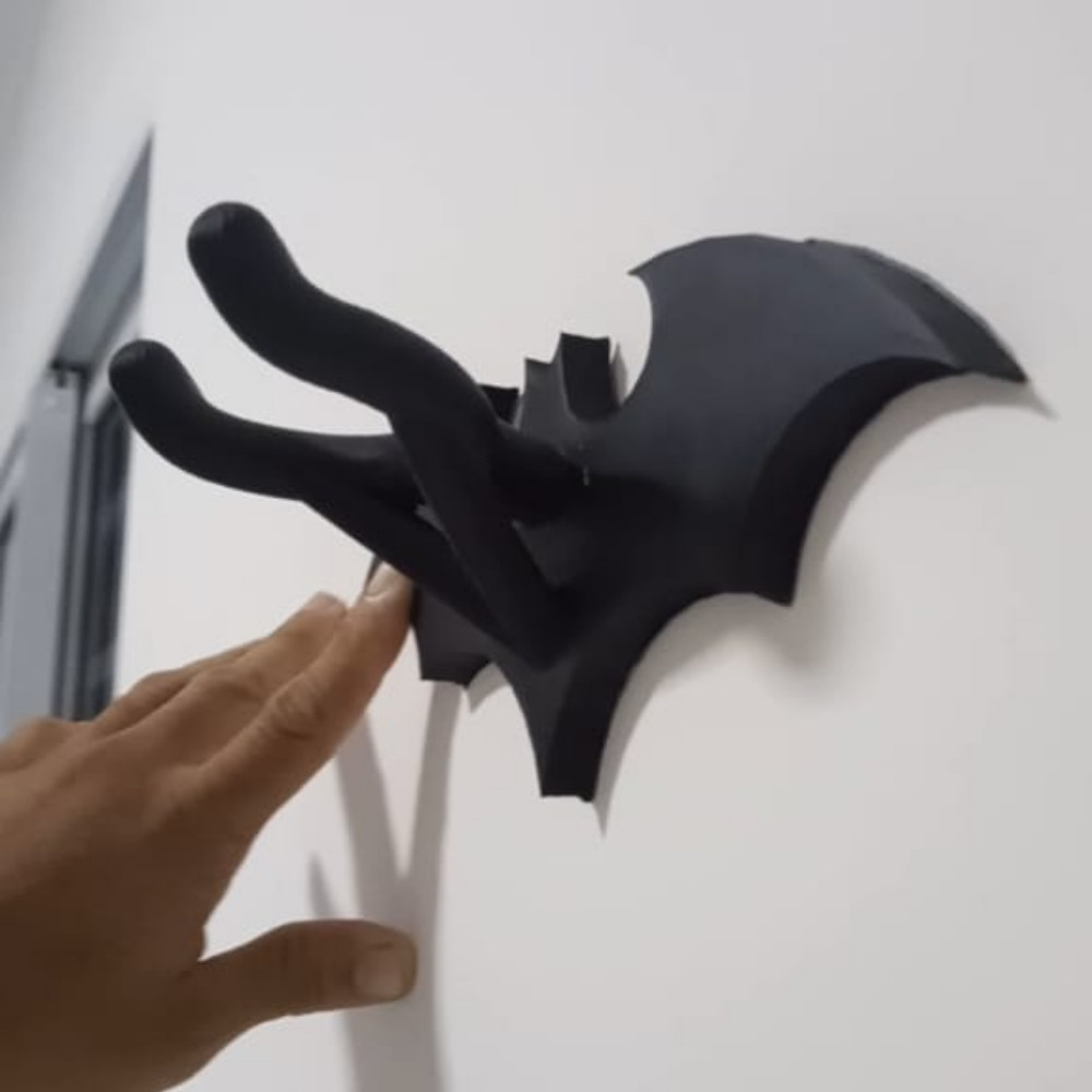 Suporte De Parede Para Pendurar Violão E Guitarra  BATMAN Cavaquinho Baixo decoração RESISTENTE
