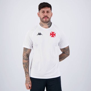 Camisa Kappa Vasco Supporter Stripe em Oferta na Shopee