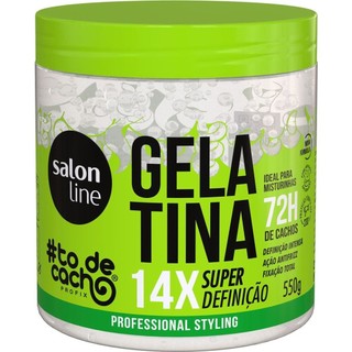 Gelatina Salon Line #todecacho Super Definição 550g em Oferta na Shopee