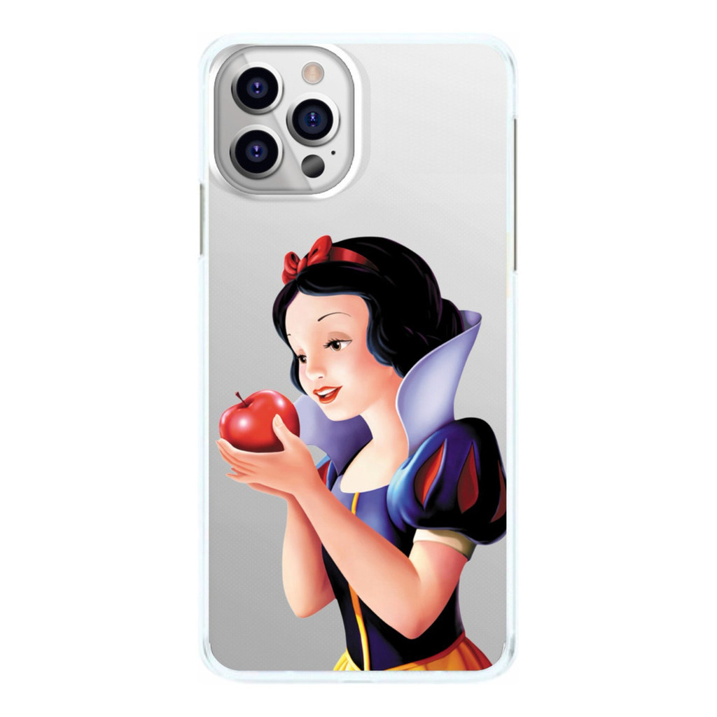 Capinha Branca de Neve com a Maçã Capa de Celular