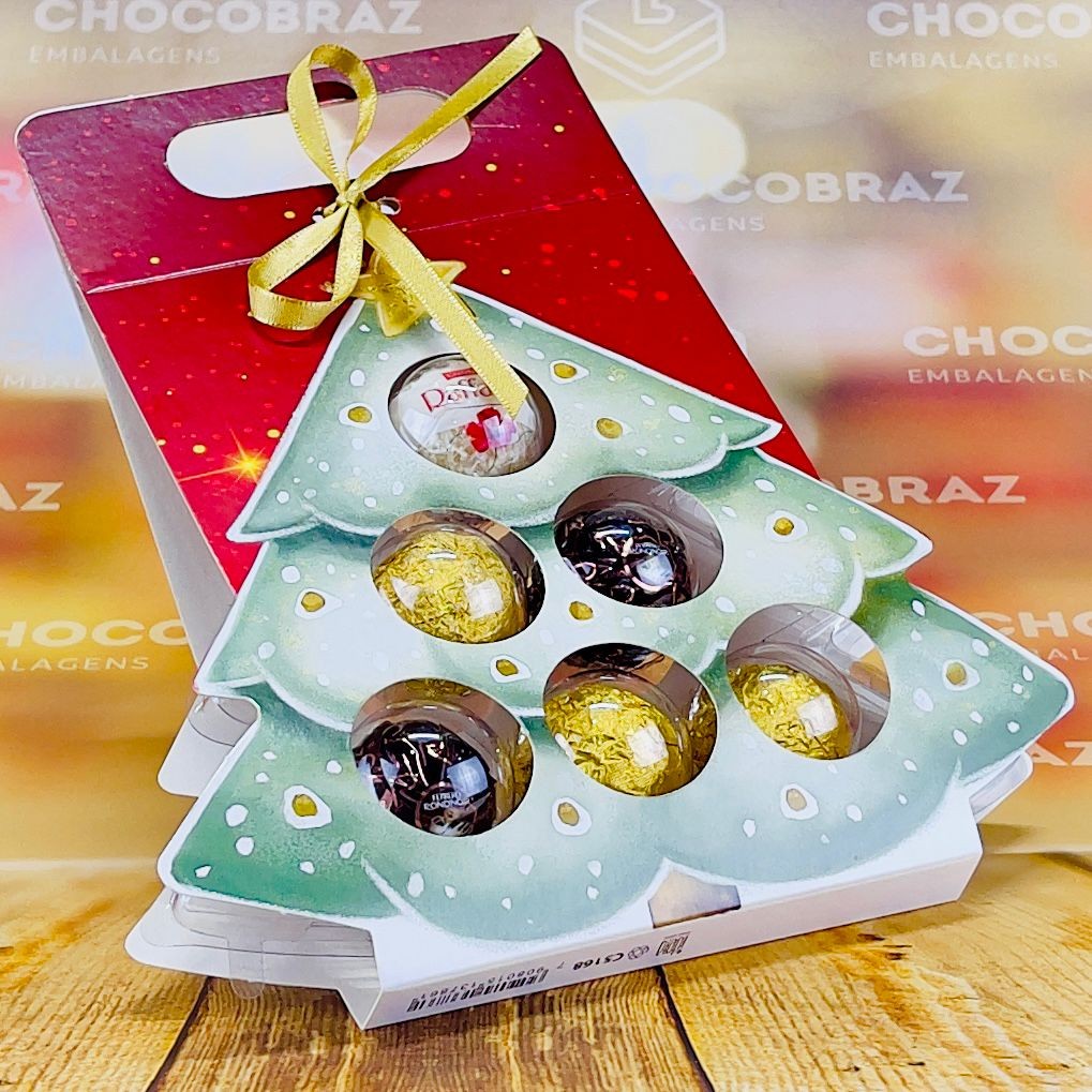 20 MALETA 06 DOCES ARVORE C/ BLISTER - NATAL ENCANTADO ID5168 (NATAL IDEIA 2025)
