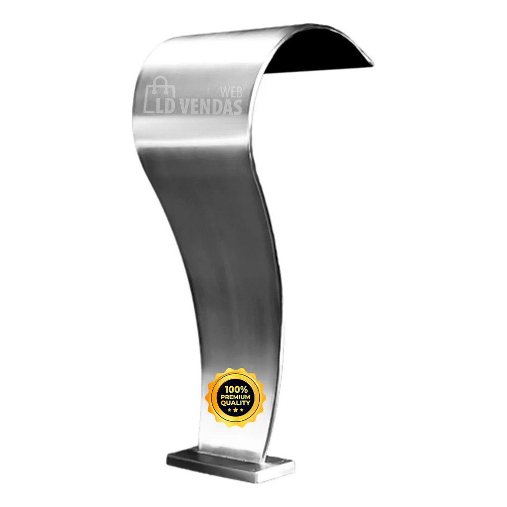 Cascata Para Piscina Naja Media SLIN G 75 Inox Engate Soft Sobrepor