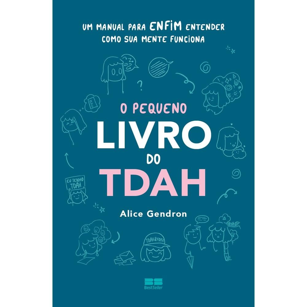 Capa do livro O pequeno livro do TDAH