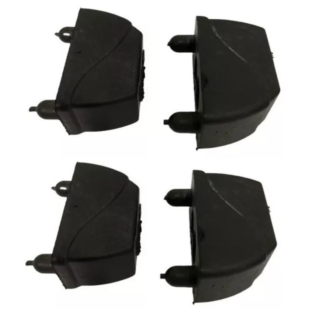 Kit Com 4 Amortecedor Original Movment Esteira Lx 160 G2 G1