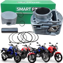 KIT CILINDRO MOTOR PISTÃO ANÉIS YBR FACTOR 150 2016 2017 2018 2019 2020 2021 2022 2023 2024 2025