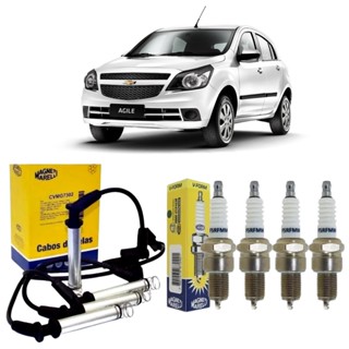 Kit Cabo E Vela Carro Agile 1.4 8v Econo Flex 2009 Em Diante em Oferta na Shopee