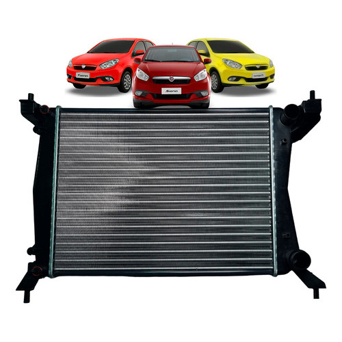 Radiador Gran Siena 1.6 2014 2015 2016 2017 - Sistema Valeo