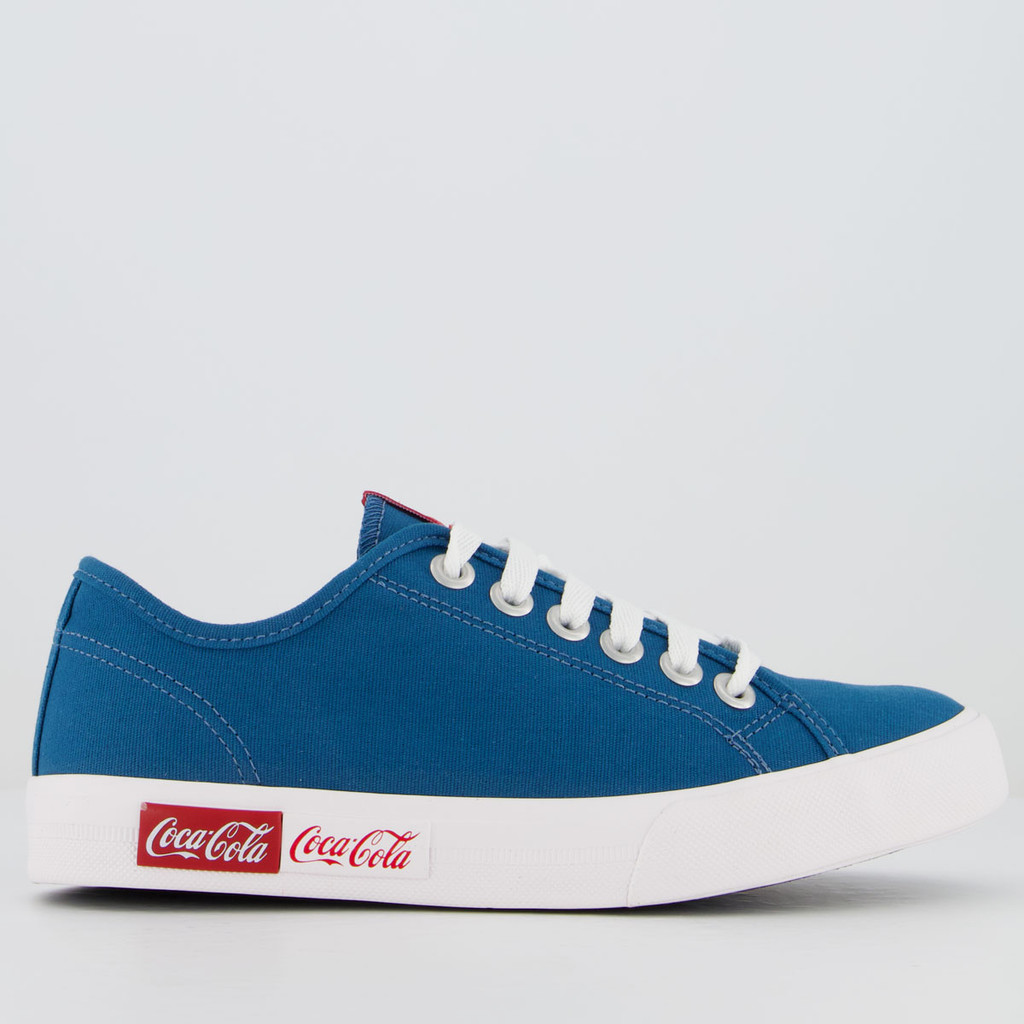 Tênis Coca Cola Blend Classic Petróleo - Men Shoes