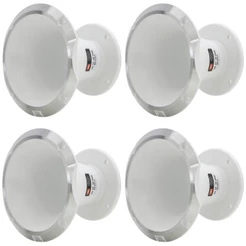 Kit 4 Cornetas Jbl Hl1450 Alumínio Cor Branca Som Automotivo