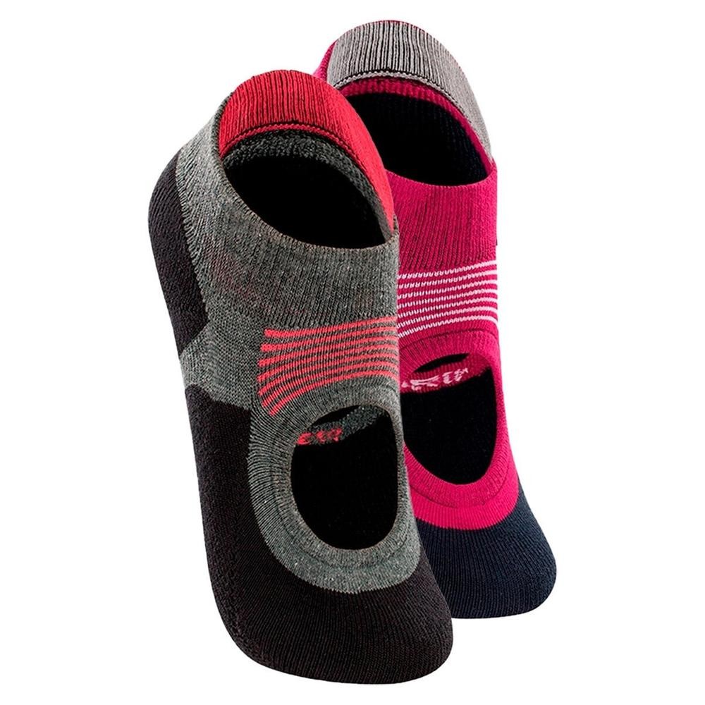 Kit com 2 Sapatilhas Antiderrapante Pilates Lupo 3286-002 Colorido em Oferta na Shopee