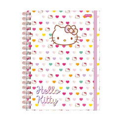 Caderno Universitário NEO Hello Kitty 80 Folhas Com Inteligencia Artificial JandaIA