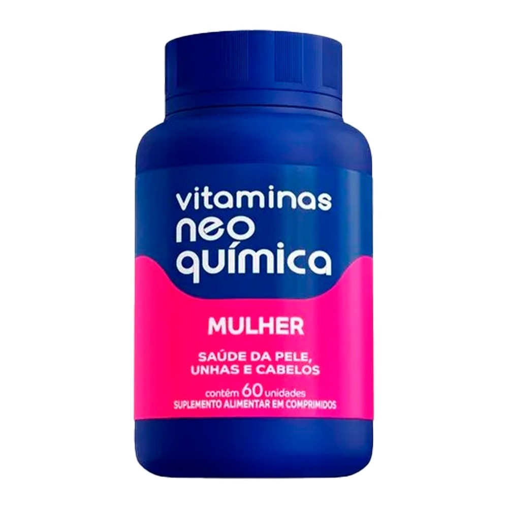 Vitamina Neo Química Mulher c/ 60cpr em Oferta na Shopee