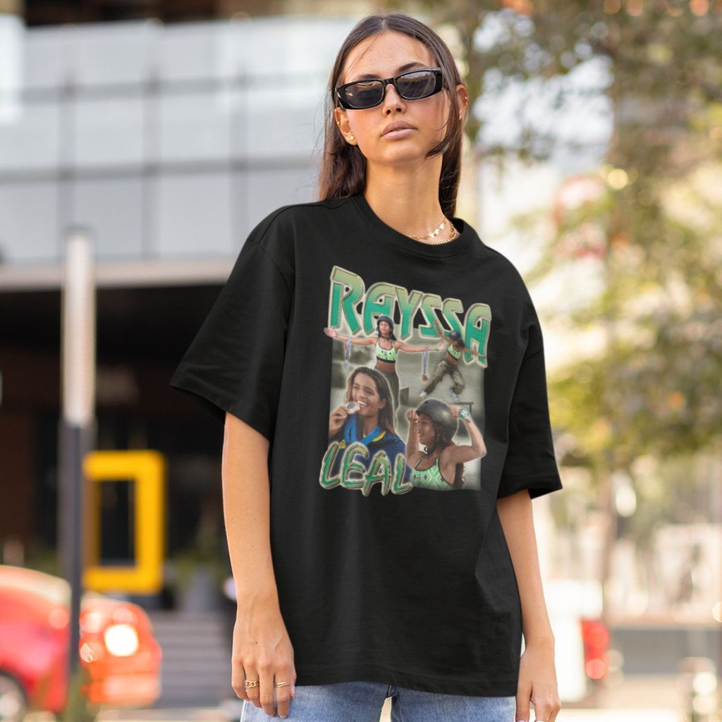 Camiseta Rayssa Leal Fadinha Do Skate Jogos Olimpicos Campeã em Oferta na Shopee