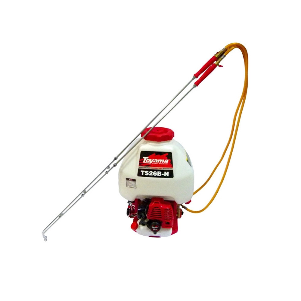 Pulverizador Costal 25 Litros a Gasolina 2t Toyama Ts26b-n com 2 Lanças e 4 Bicos em Oferta na Shopee
