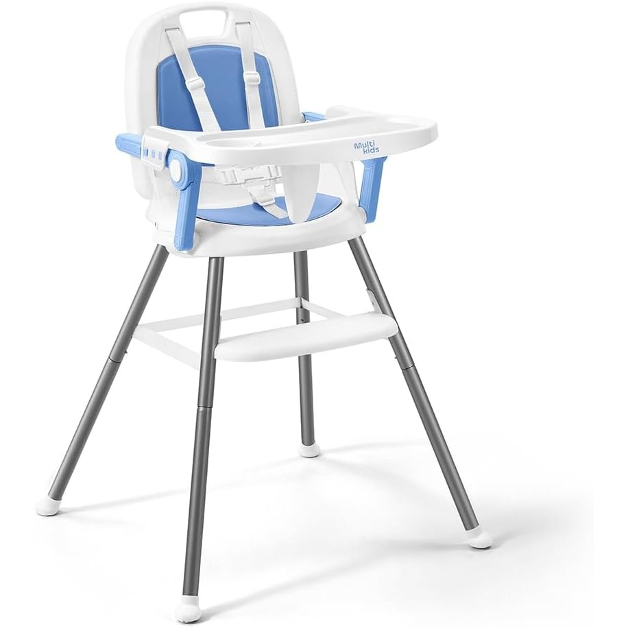 Cadeira de Alimentação 3 em 1 Berry Azul Multikids BB323