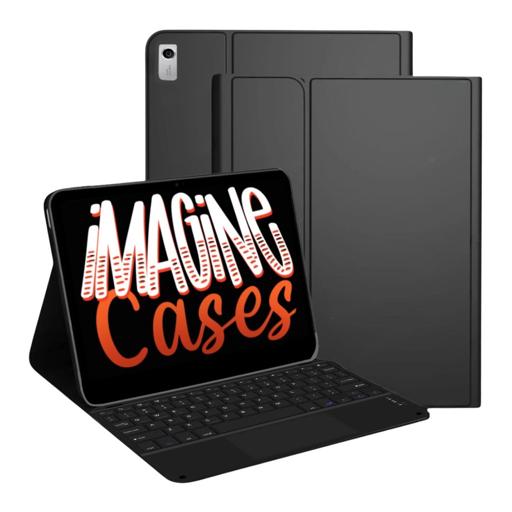 Capa Case com Teclado Touchpad para Tablet Lenovo Tab M9 Modelo TB310FU Tela 9.0 Polegadas