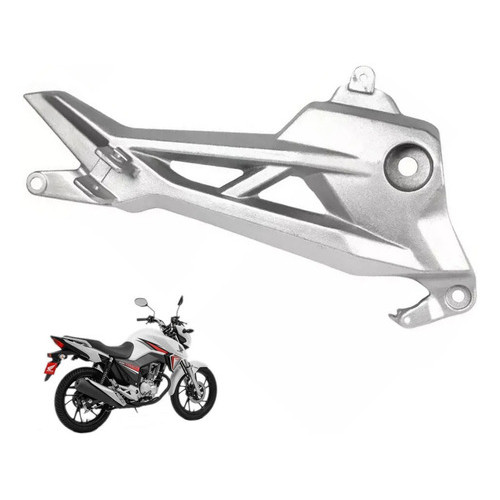 Suporte de Pedaleira Bacalhau para Honda CG Titan 160 Fan 160 Start Lado Direito - Sem CBS