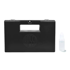 Maleta Rígida Rossi 28cm P/ Pistola Airsoft | Proteção C/ Espuma + Óleo de Silicone Lubrificante