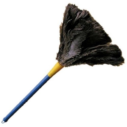 Espanador de Pó com Penas de Avestruz medida 60 cm - Ref. MD40