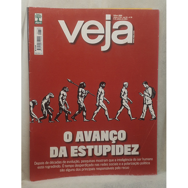 Revista Veja 2758 - O Avanço da Estupidez - Editora Abril