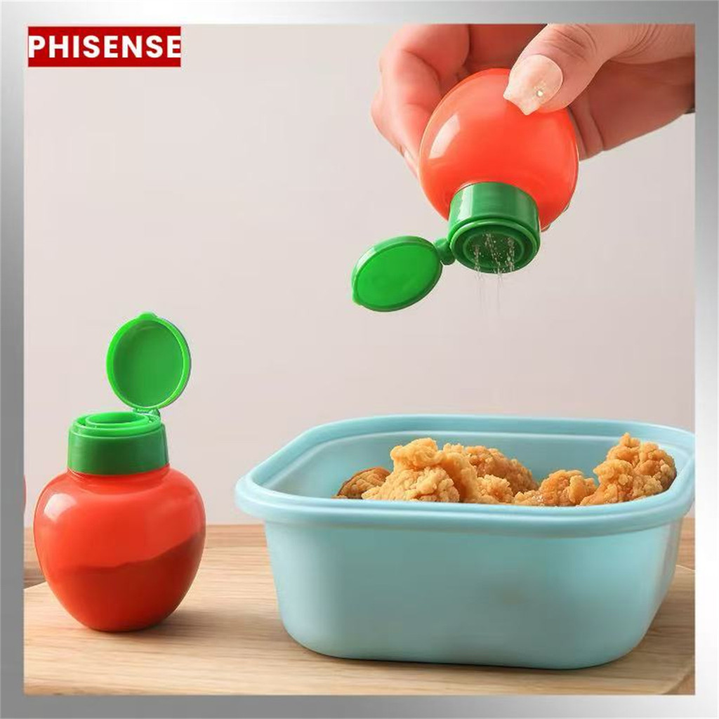 Kit 4-12Pcs Mini Frasco Portatil De Tempero De Plástico Aginomoto Dispensador Reutilizável Cozinha Sal Pimenta Garrafa em Oferta na Shopee