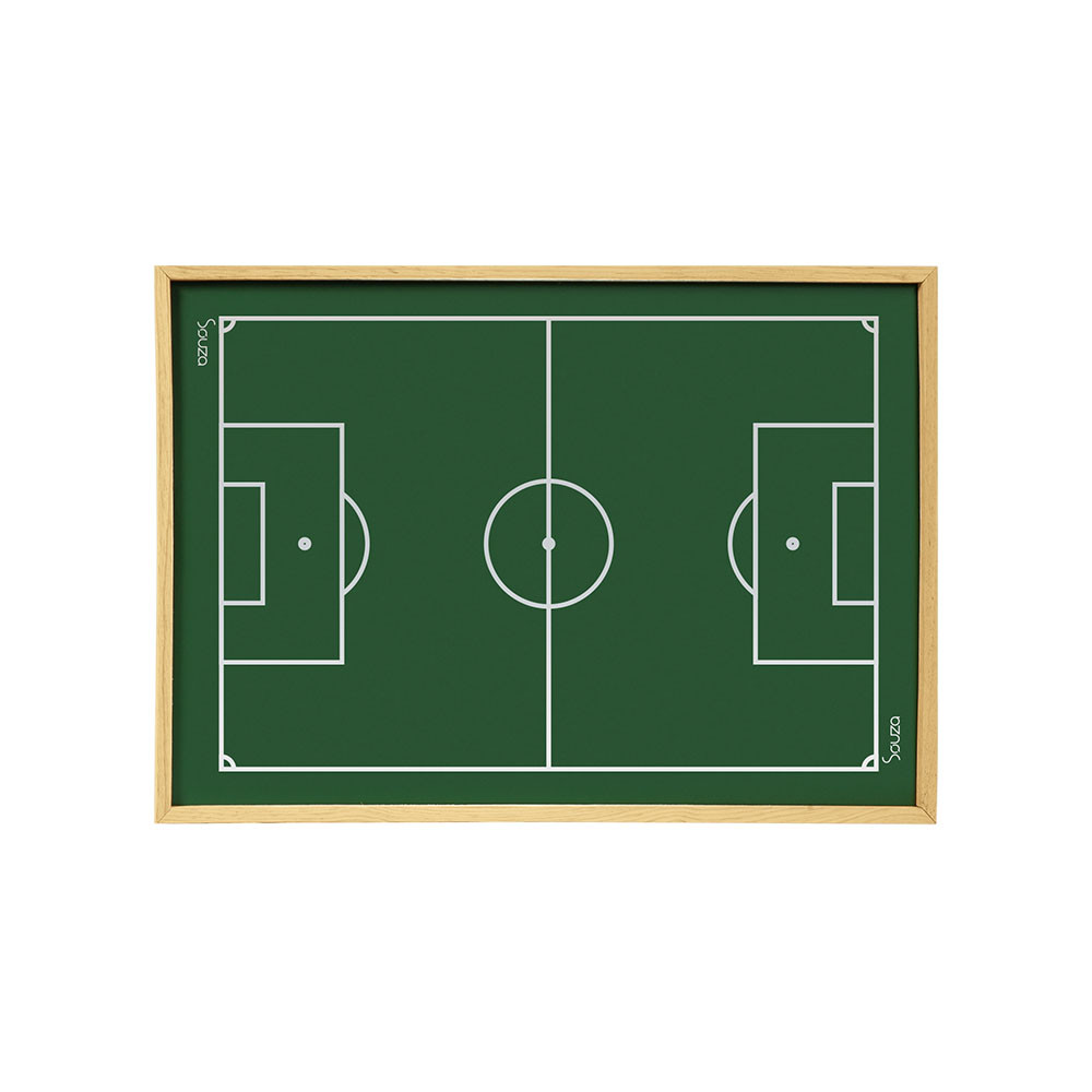 Campo Tabuleiro de Futebol Botão 90x60 Pinus Natural
