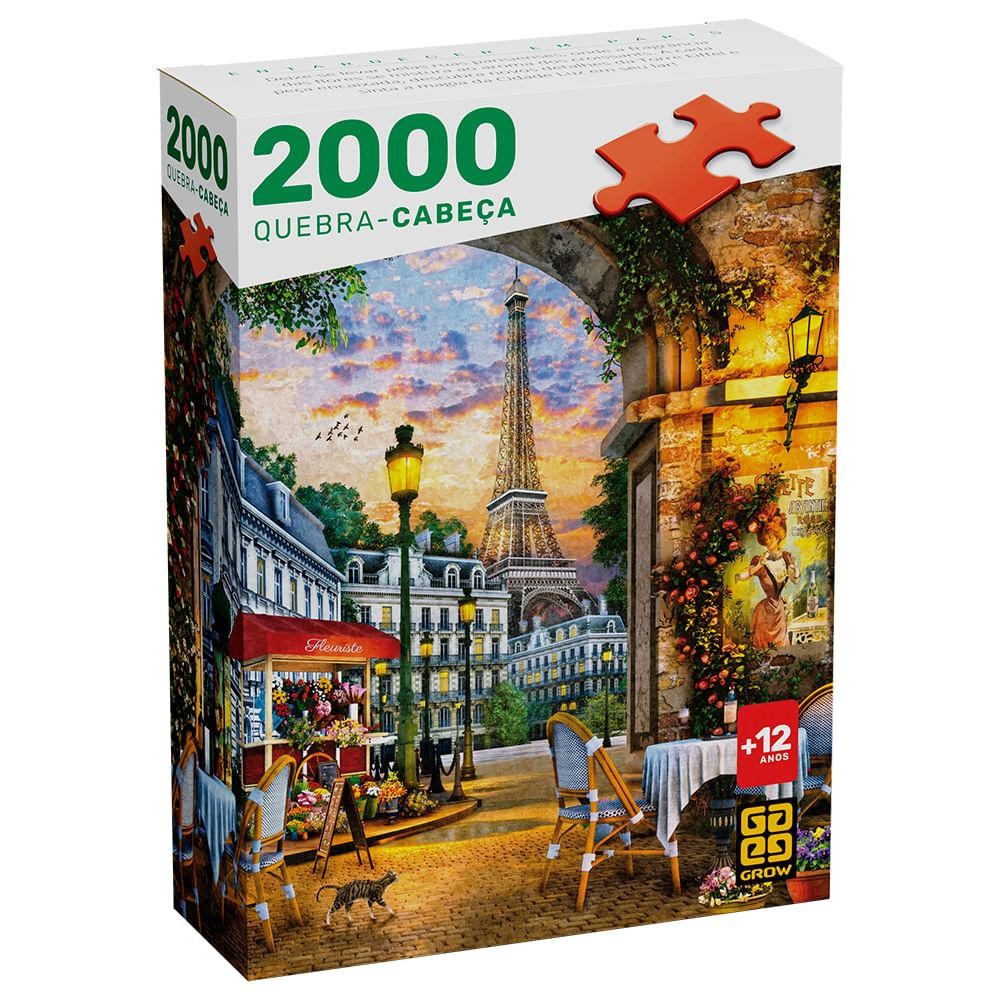 Quebra-cabeça 2000 Peças Grow: Onde Comprar | BuscaProdutos