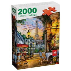 Quebra-cabeça 2000 peças Entardecer em Paris
