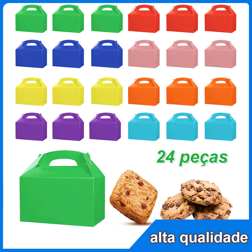 caixinha maleta para lembrancinhas 24 unidades Caixa de presente para festas16x9.5x9.5cm em Oferta na Shopee