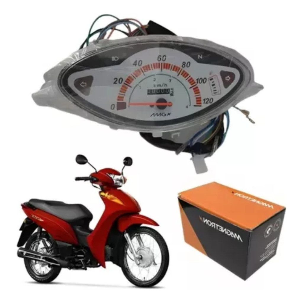Painel Velocímetro Honda Biz C100 2002 2003 2004 Magnetron