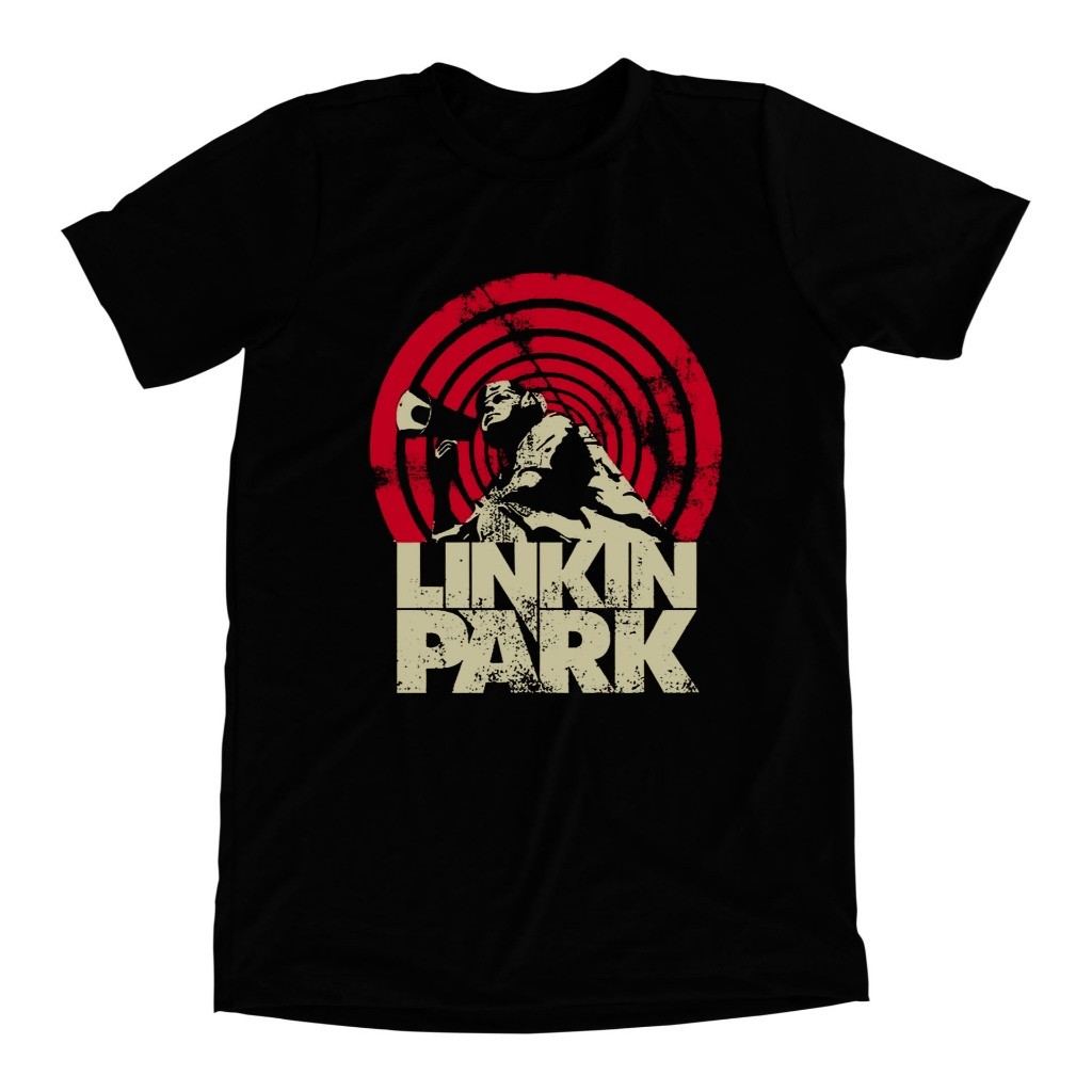 Camiseta Unissex Estampa Banda de Rock Linkin Park - Camisa de Malha 100% Algodão - Envio Imediato - DR Bigorna