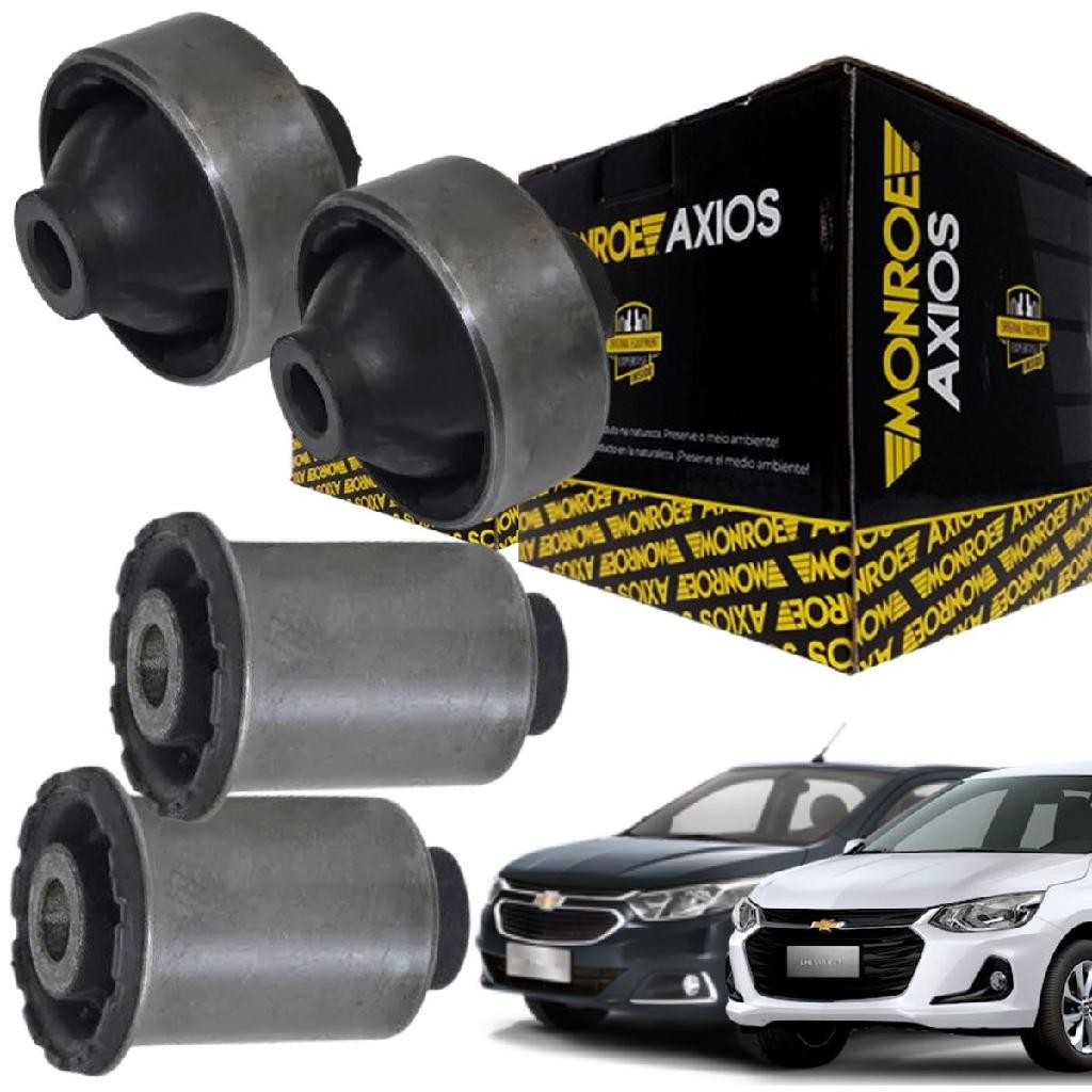 Kit 4 Buchas Balança Bandeja Cobalt Onix Spin Prisma Axios em Oferta na Shopee